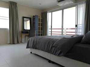 Apartemen, 2 kamar tidur, akses difabel, pemandangan kota | 2 kamar tidur