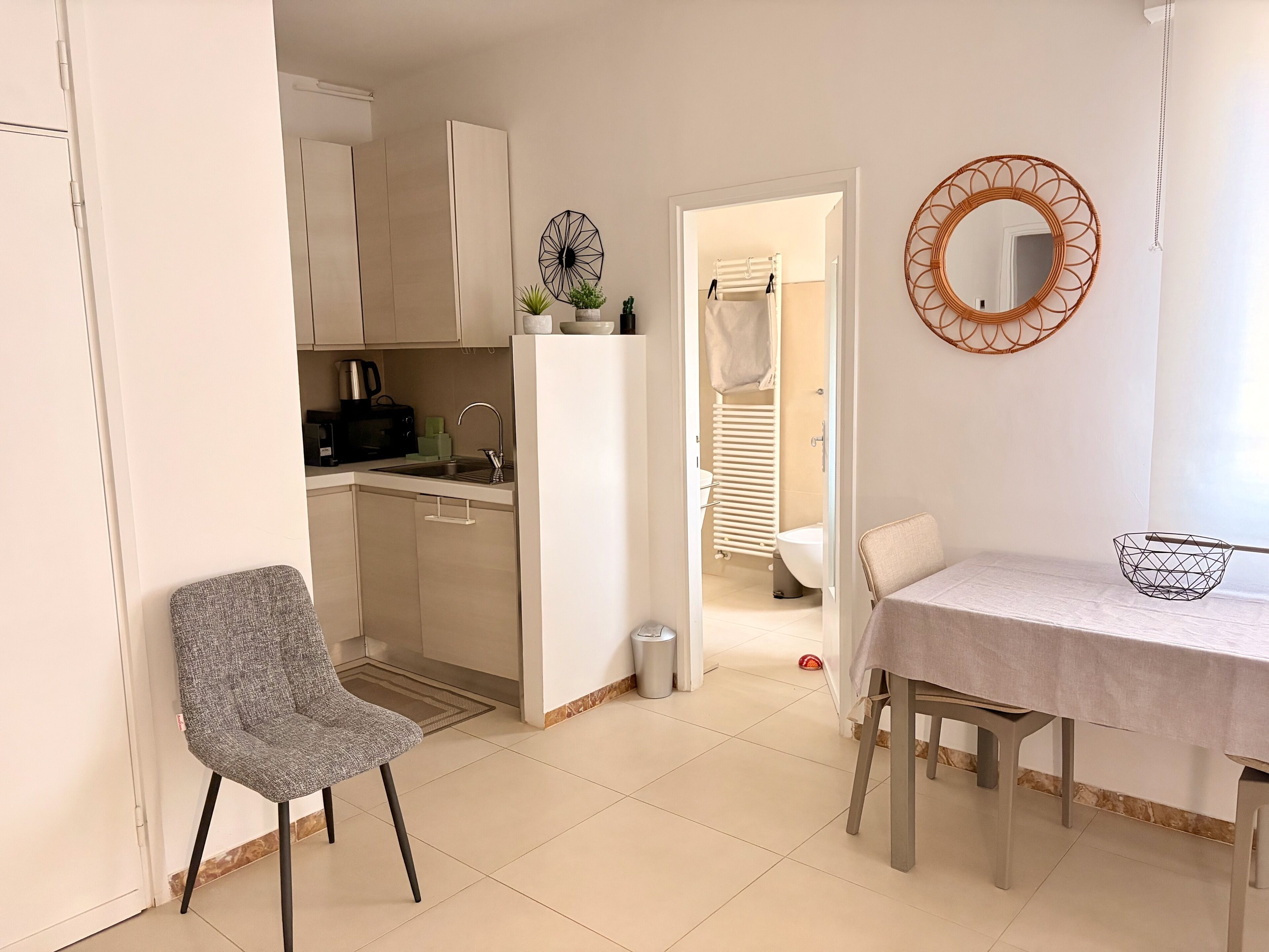 舒适公寓, 部分海景 | 起居区