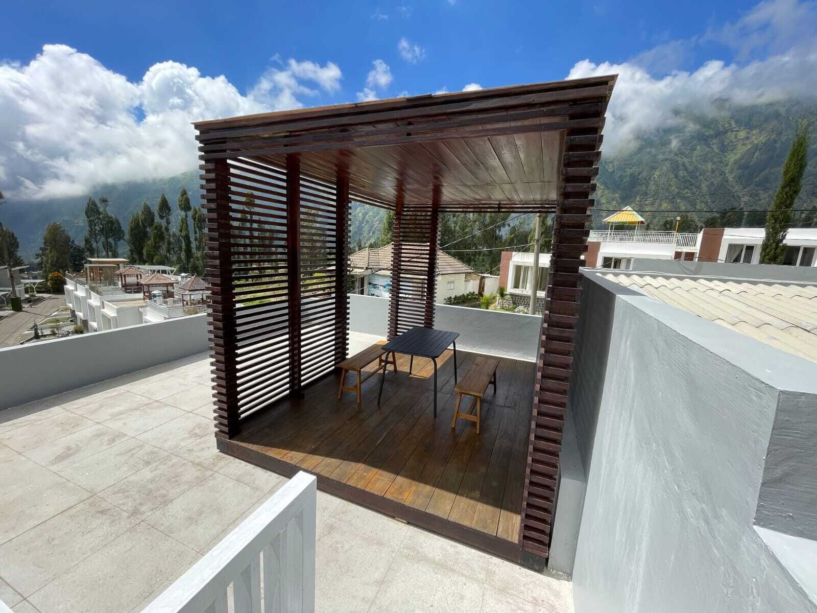 別墅, 山景 | 露台/庭院