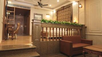 Quarto club, vista para o jardim | Parte interna