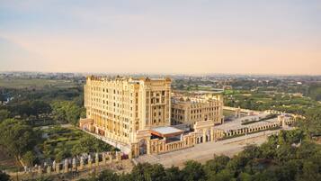 Fachada de la propiedad