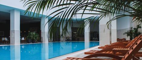 Leilighet, 1 soverom, tilgjengelighetstilpasset, balkong | Basseng | Innendørsbasseng