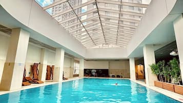 Lejlighed - 1 soveværelse - handicapvenligt - balkon | Pool | Indendørs pool