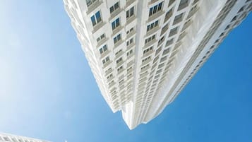 Apartamento, 1 quarto, acessível, sacada | Detalhe da fachada