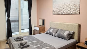 Lejlighed - 1 soveværelse - handicapvenligt - balkon | 2 soveværelser