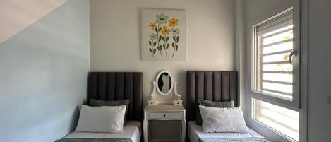 3 chambres, draps fournis, accès pour personnes à mobilité réduite