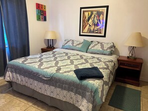 Iron/ironing board, WiFi, bed sheets