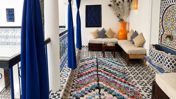 Terrace/patio - Riad lazord de Marrakech  (Marrakech)