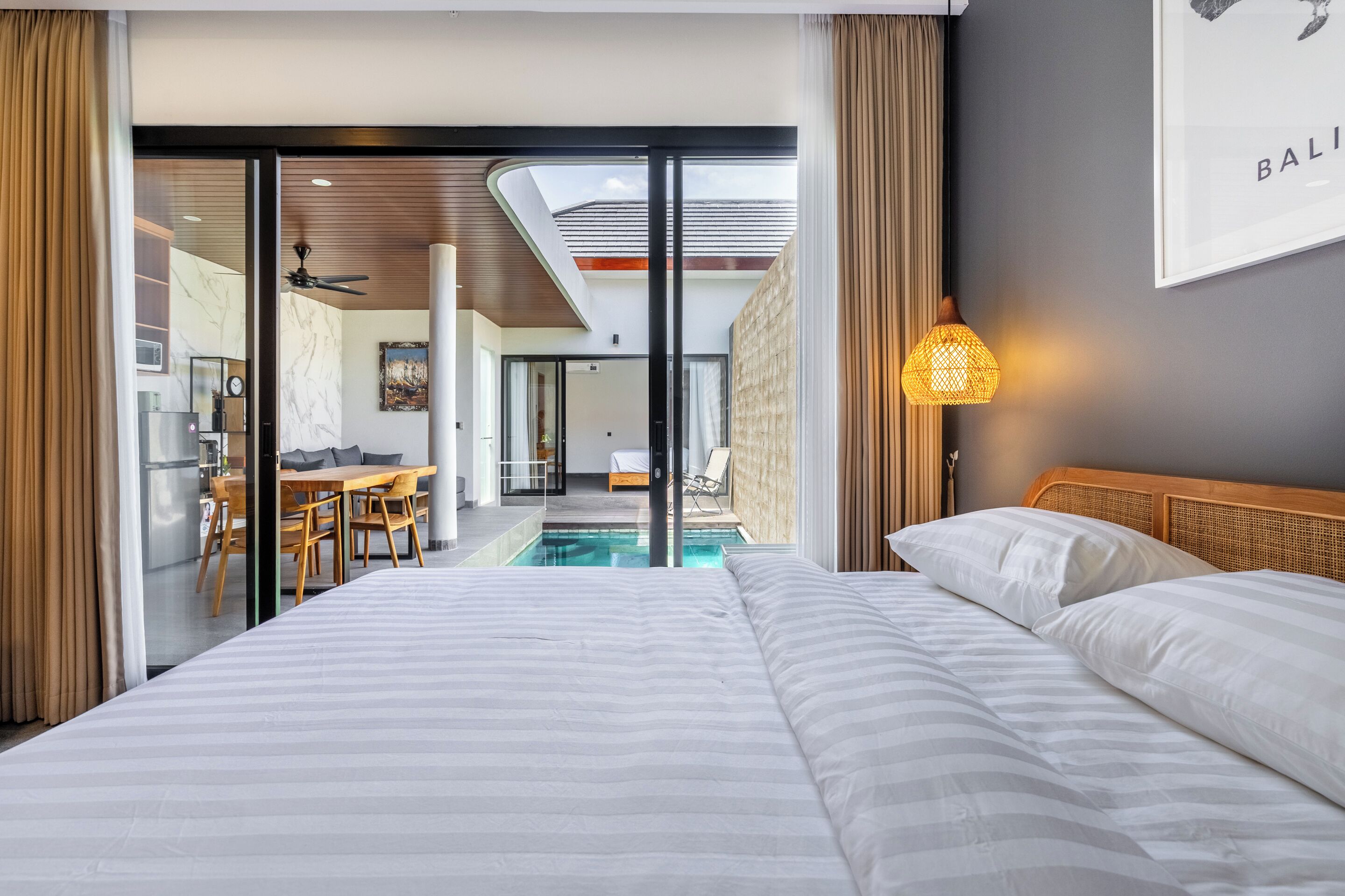 Villa, 2 Bedrooms, Private Pool, Pool View | View from room