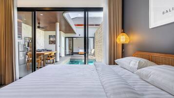 Villa, 2 Bedrooms, Private Pool, Pool View | View from room