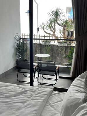 Familierom, hageutsikt | Terrasse/patio