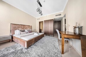 Room - Stayshort - 2BR in Dubai Marina That Sleeps 6 With Water Views (Dubai)