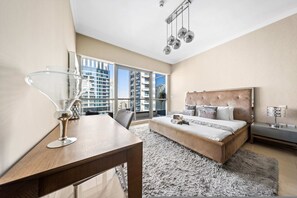 Room - Stayshort - 2BR in Dubai Marina That Sleeps 6 With Water Views (Dubai)
