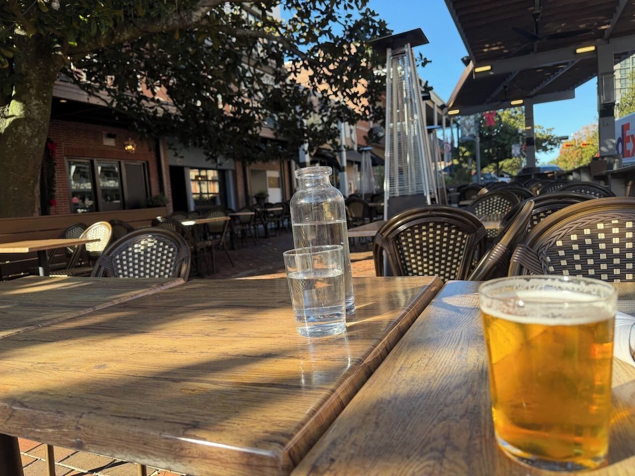Outdoor dining