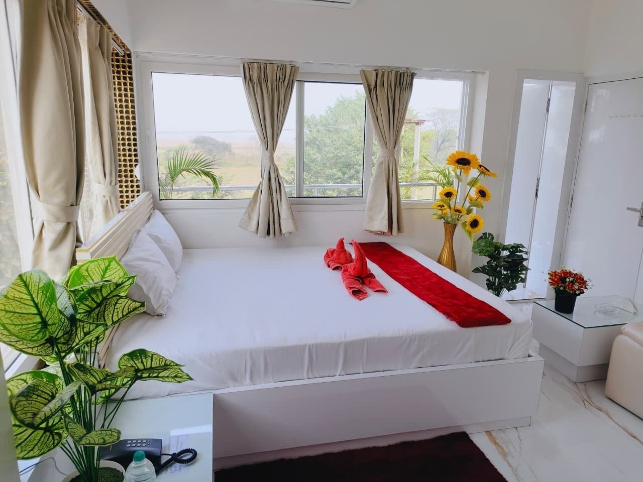 Caja de seguridad en la habitación, escritorio y wifi gratis 