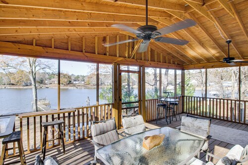 'west Water's Retreat' w/ Dock on Lake Wateree!