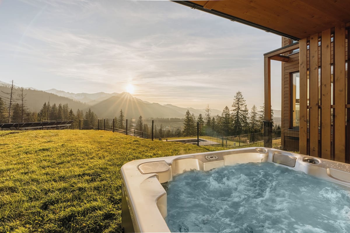 Exclusive-Apartment, 3 Schlafzimmer, Whirlpool, Bergblick | Eigener Whirlpool