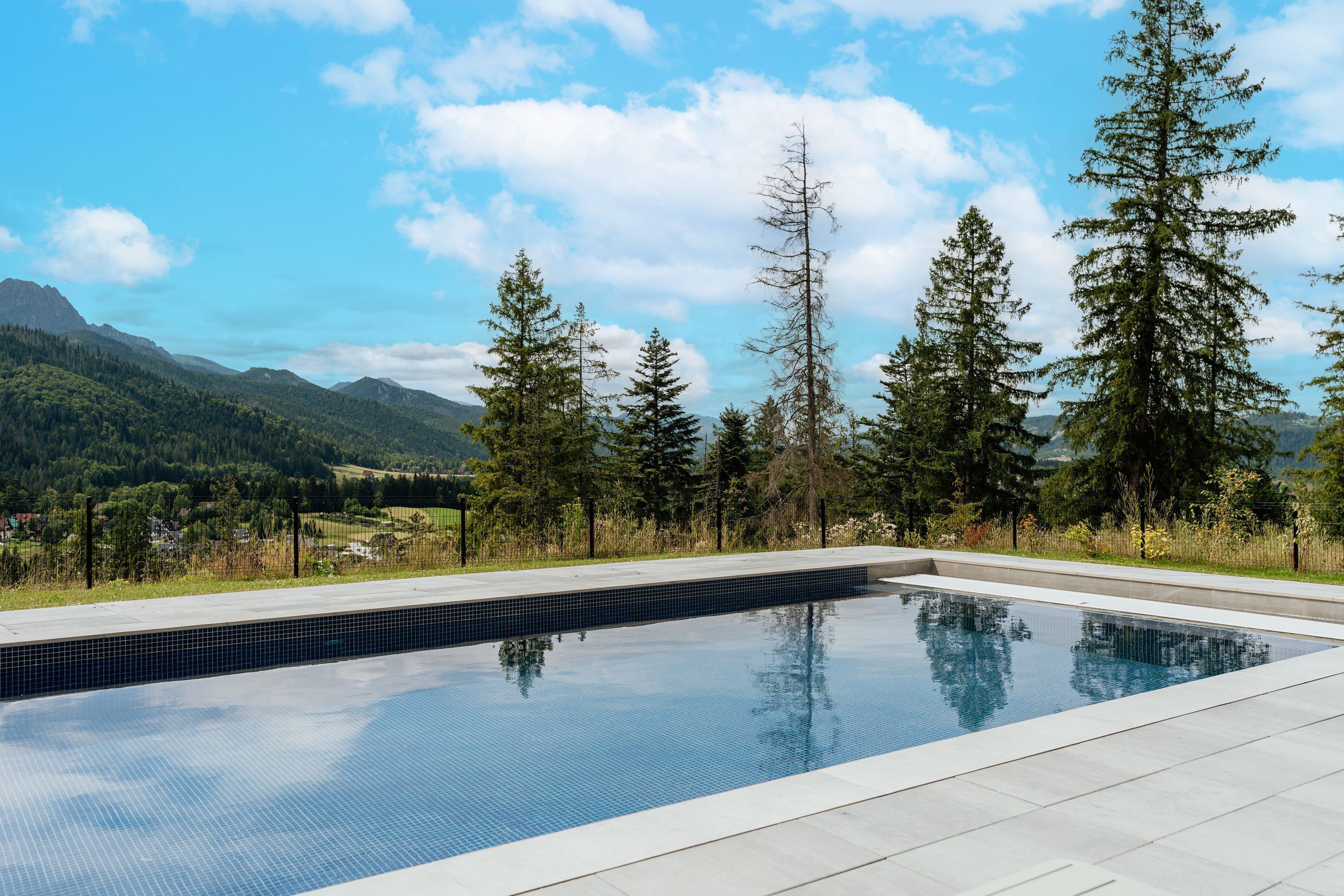 Seasonal outdoor pool