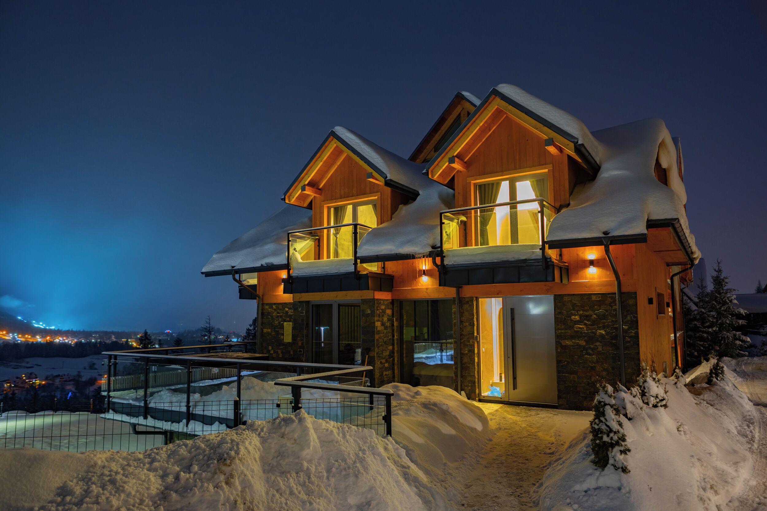 Fassade der Unterkunft