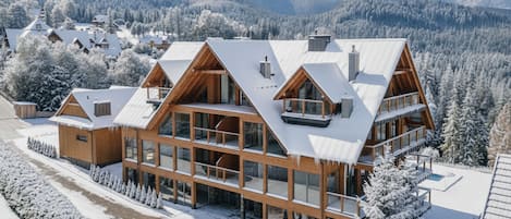 Façade de lâhĂ©bergement