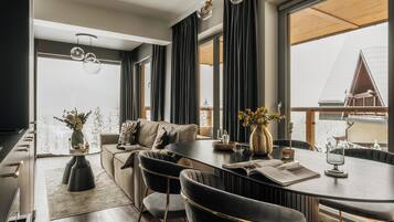 Leilighet – panorama | Sengetøy av topp kvalitet, individuelt dekorert og individuelt innredet