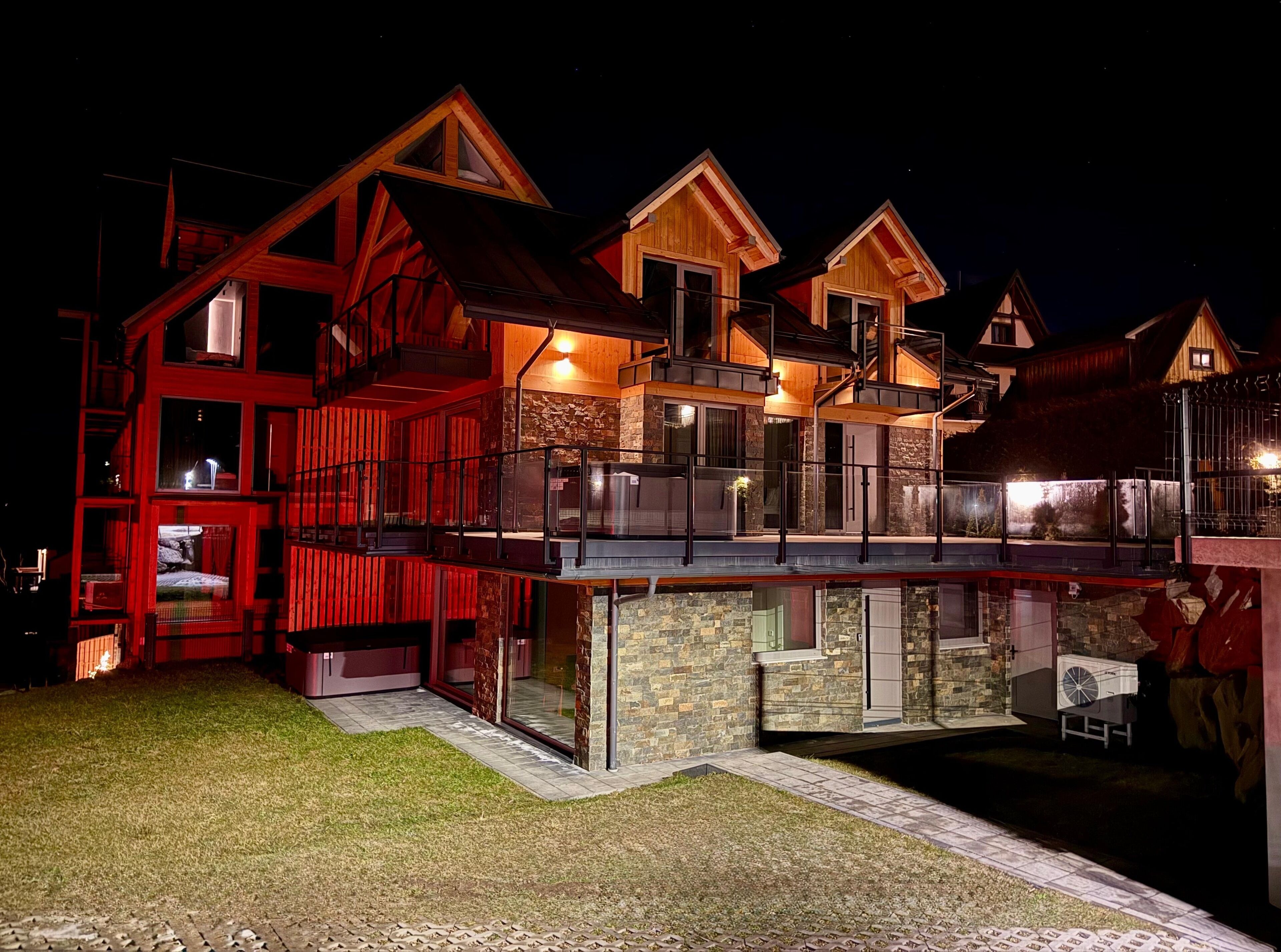 Majoituspaikan julkisivu