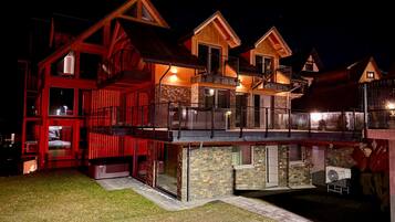 Majoituspaikan julkisivu