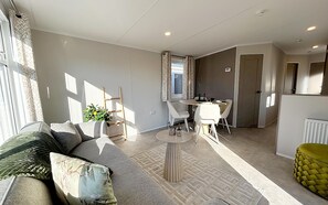 Chalet | Living room - Nice Chalet in Hollum Near Dunes (Hollum)