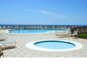 Condo, 1 Bedroom | Pool | A heated pool - Beach House 104b 1 Bedroom Condo (Miramar Beach)