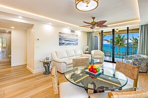 Dining - Where Sky Meets Sea Kihei Rooftop Corner Retreat Expansive Lanai and Views (Kihei)