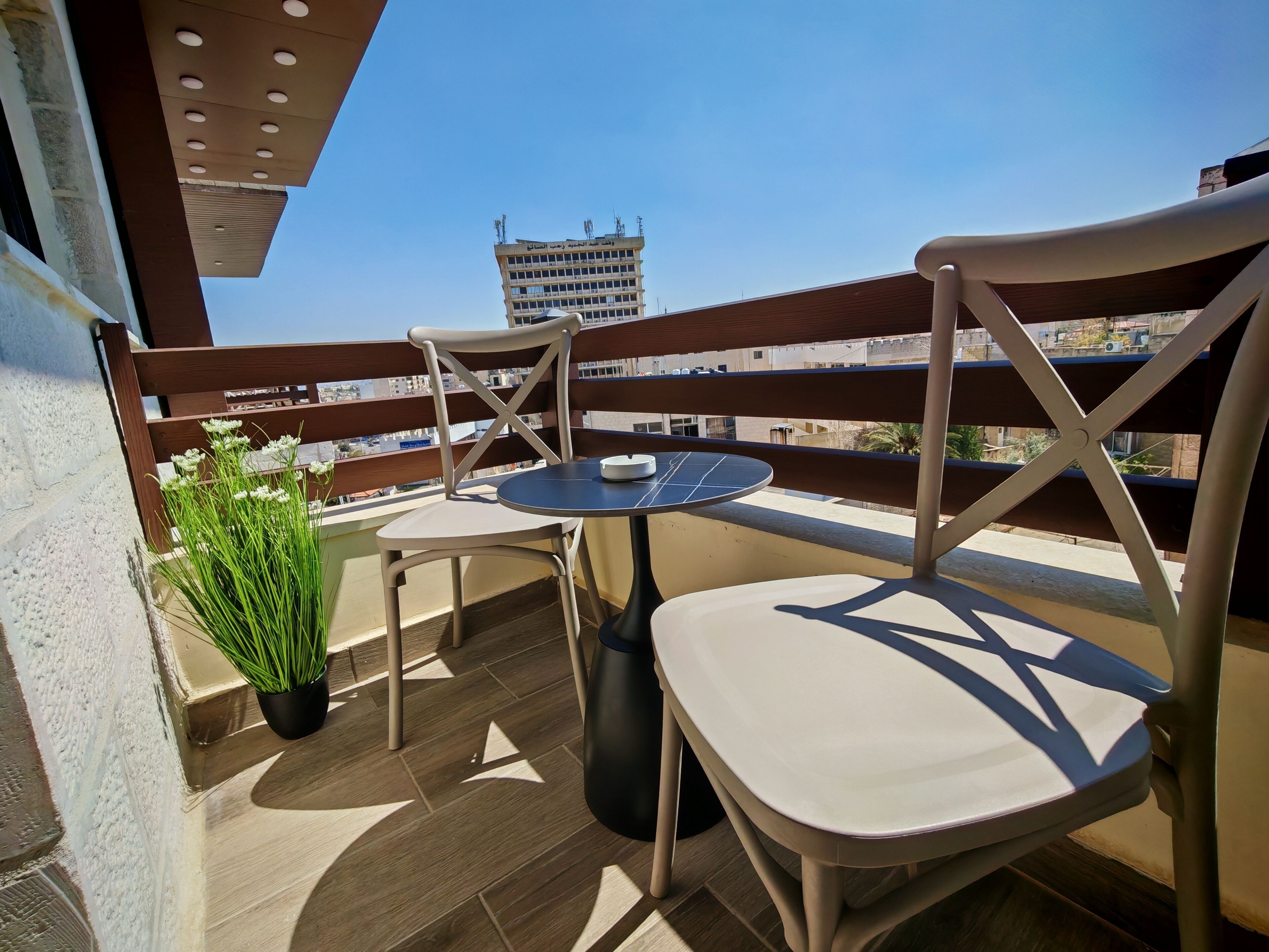 Doppelzimmer, Stadtblick | Blick vom Balkon