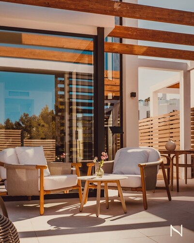 Stylish 4 Bedroom / 3 Bathroom Villa at Cala Tarida Beach - best location IBIZA