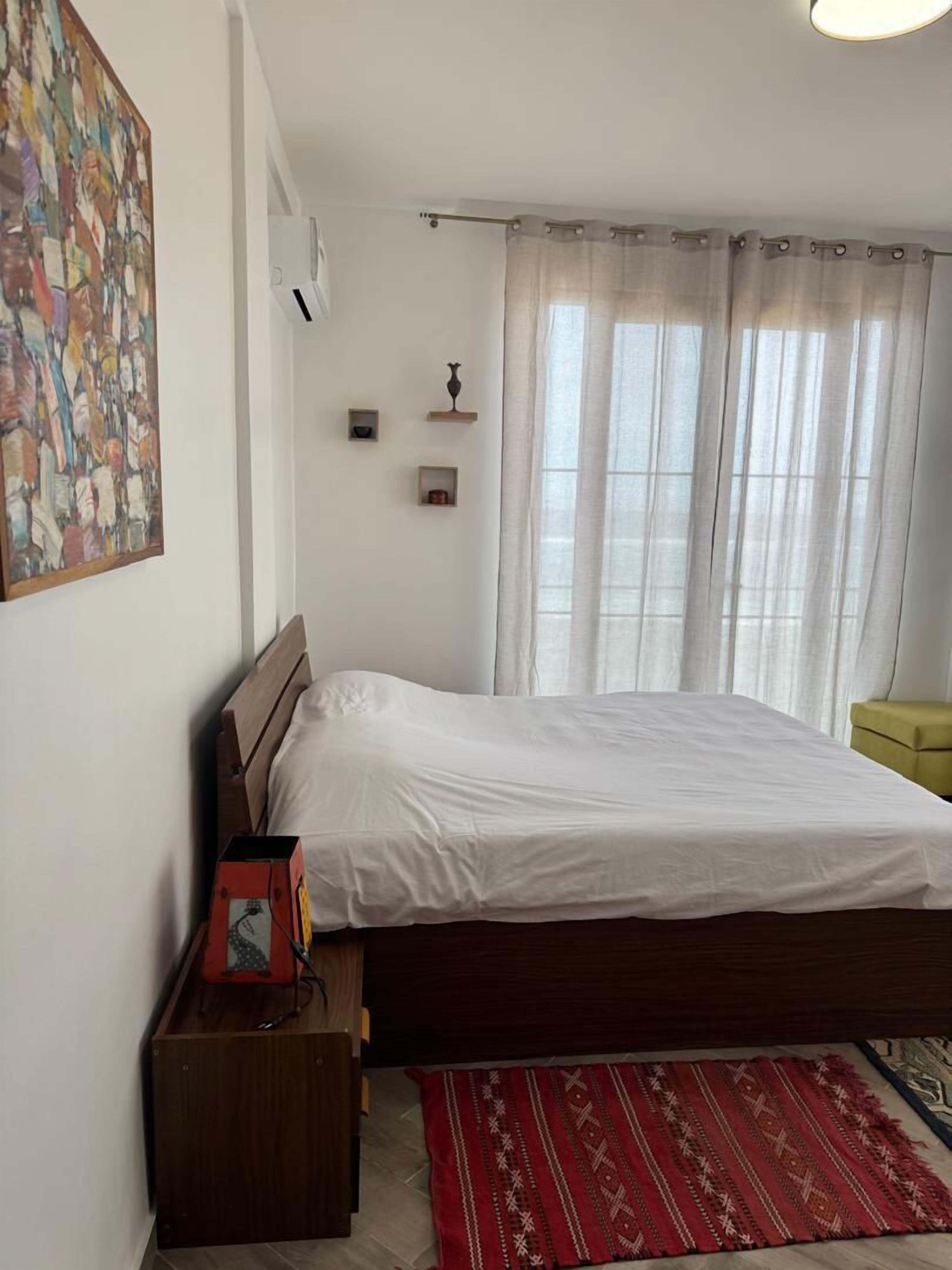 Appartamento Comfort, 2 camere da letto, aria condizionata, vista mare | Tende oscuranti, ferro/asse da stiro, Wi-Fi gratuito