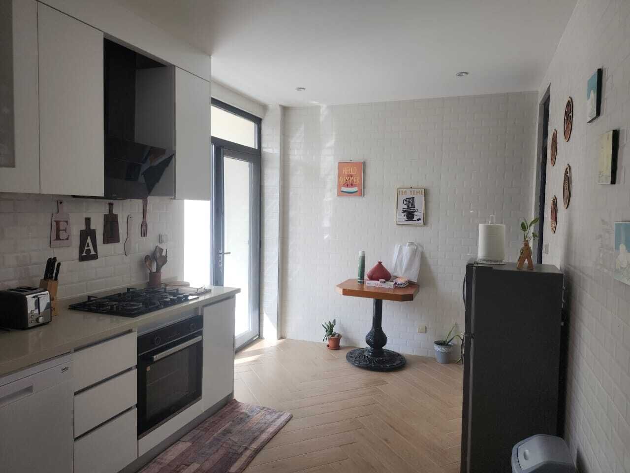 舒適公寓, 2 間臥室, 廚房, 海景 | 私人廚房 | 兒童餐椅