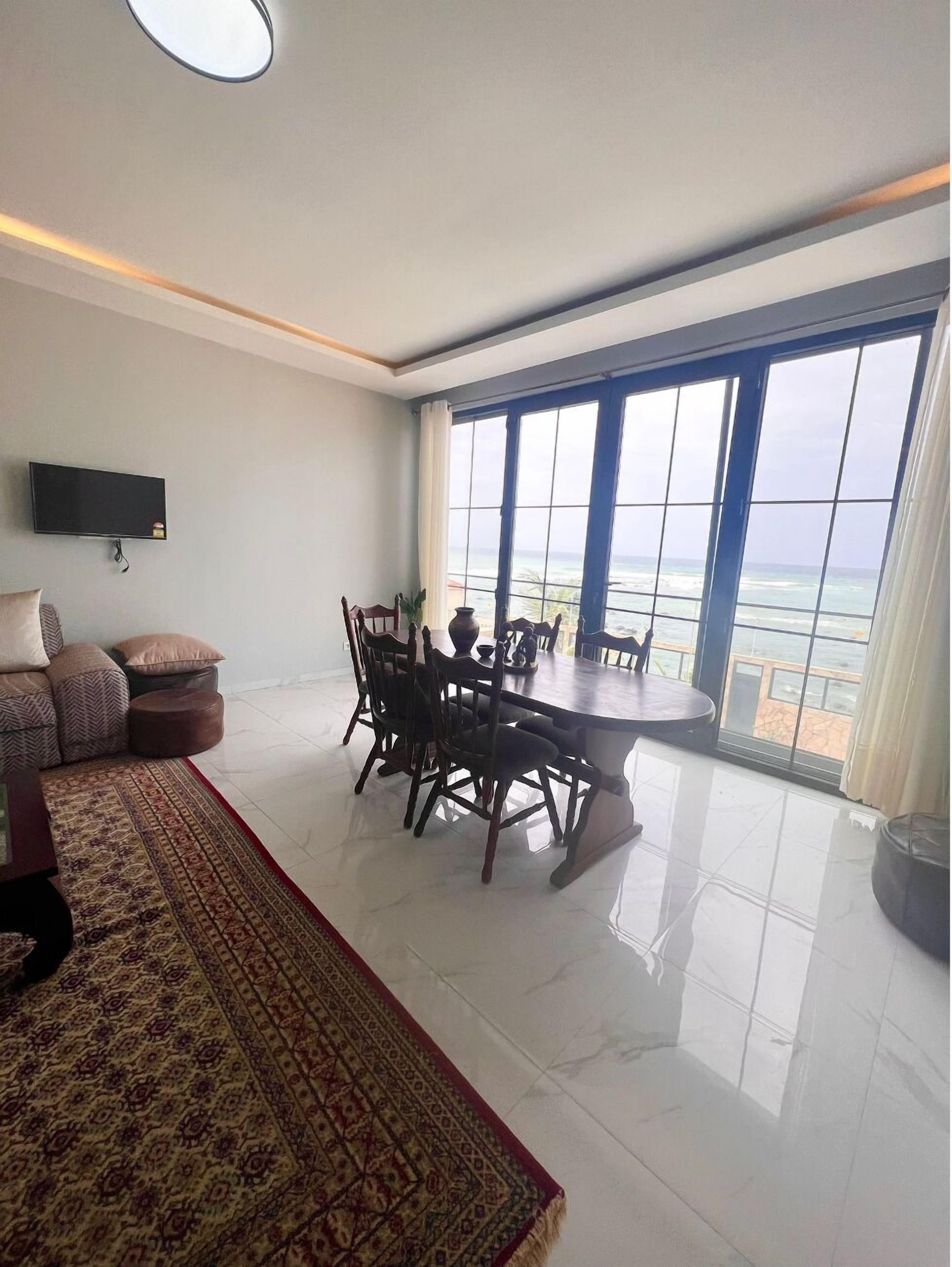 舒適公寓, 2 間臥室, 廚房, 海景 | 起居區