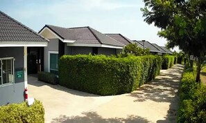 Facciata della struttura