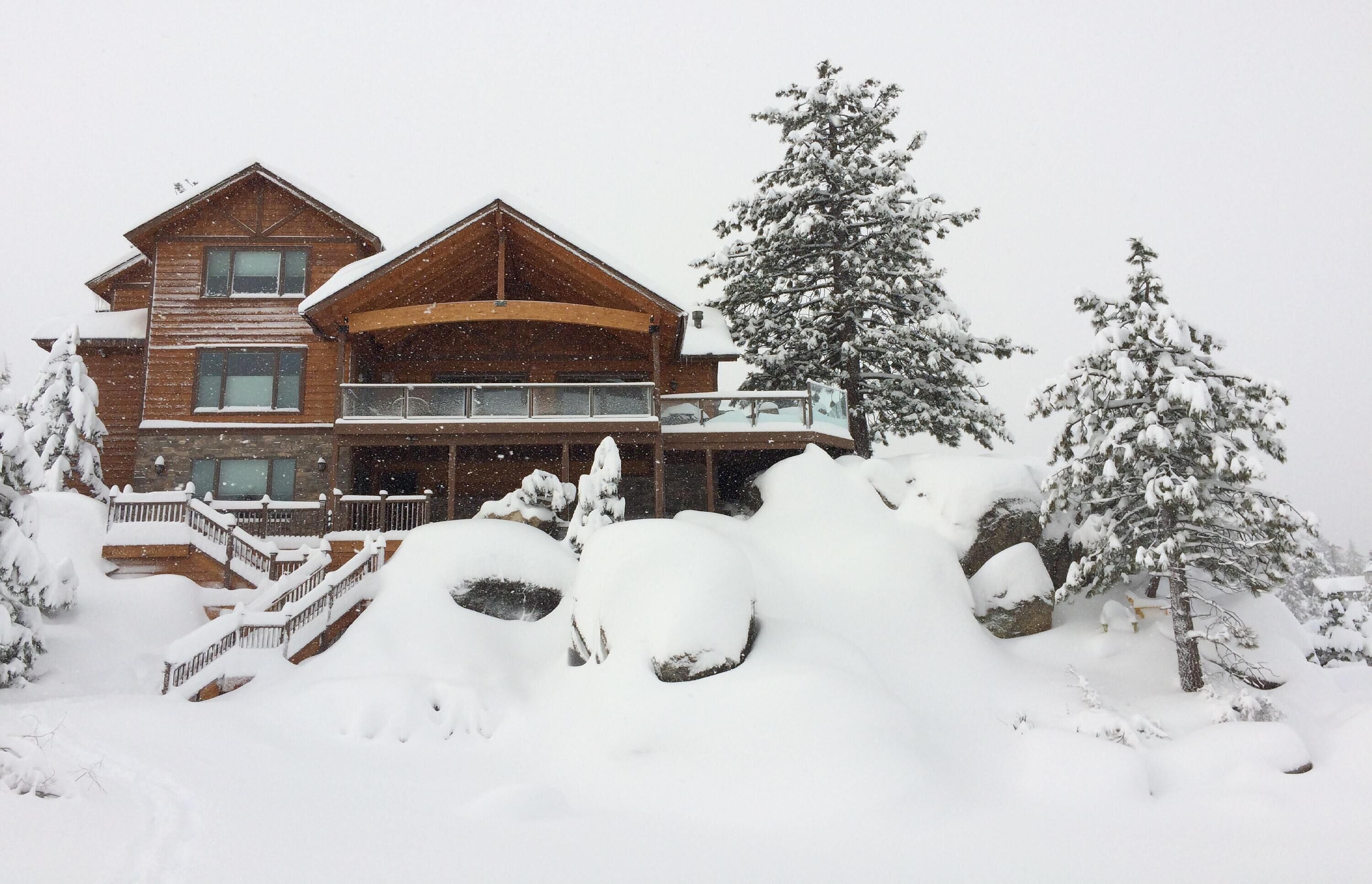 Fassade der Unterkunft