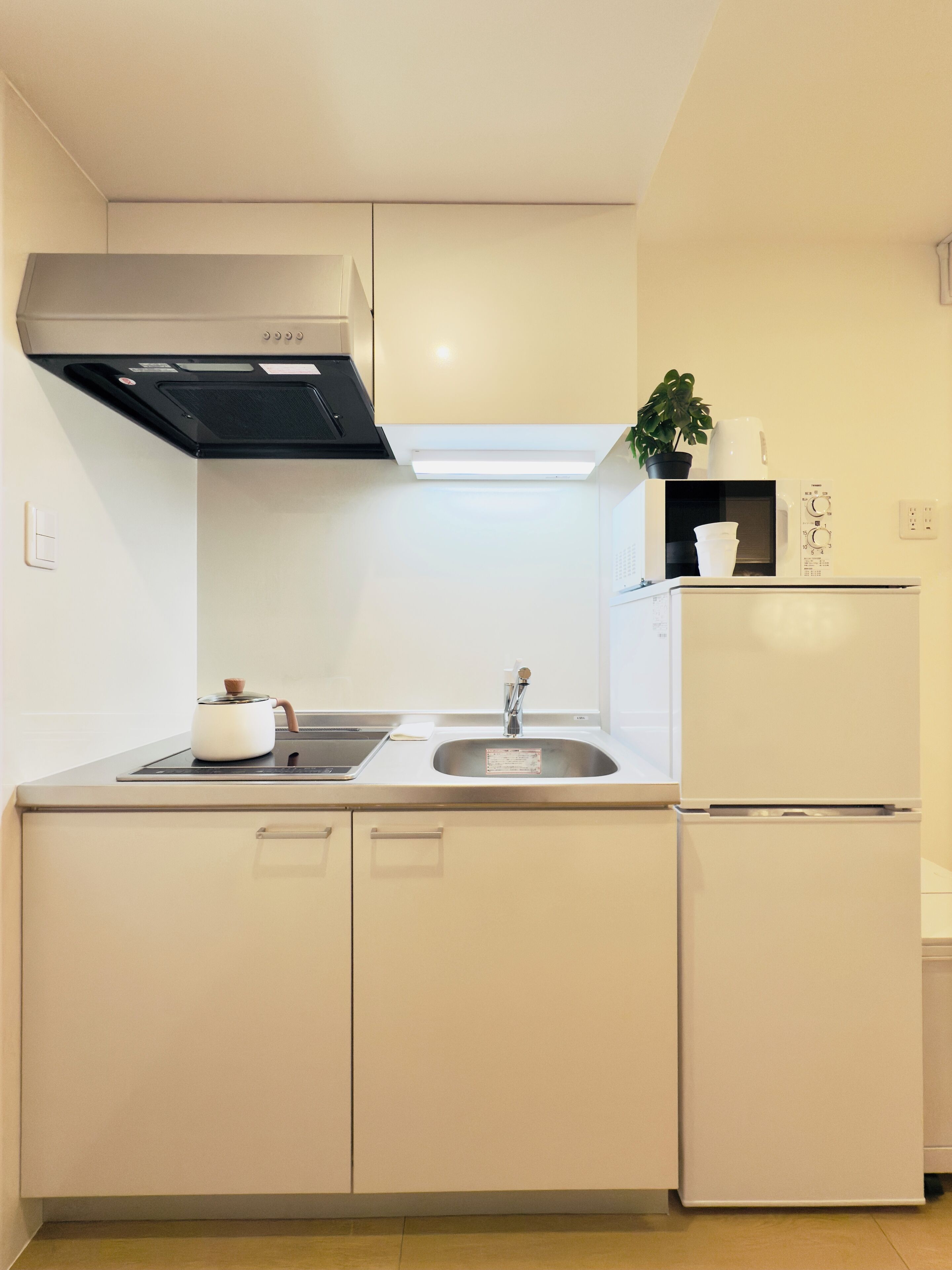 Deluxe Family Suite | Private kitchen | Fridge, microwave