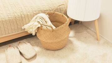 Free WiFi, bed sheets