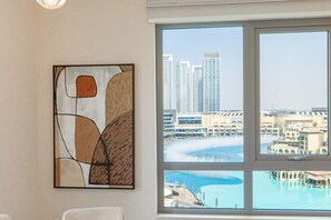 Interior - Durrani Homes - Minimal Luxe 3BR with Burj Khalifa and fountain view (Dubai)
