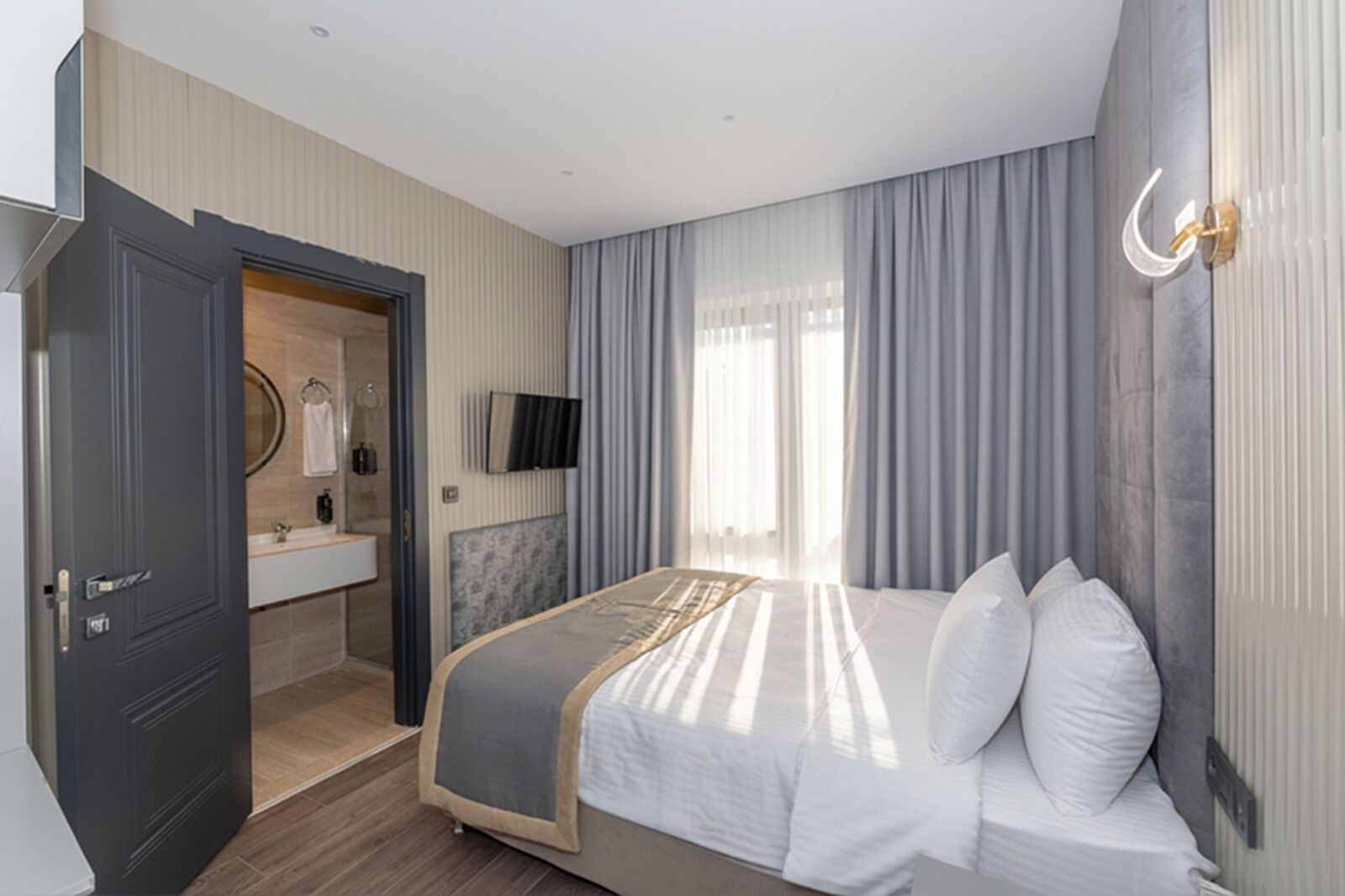 Quarto família | Cofres nos quartos, escrivaninha, Wi-Fi de cortesia