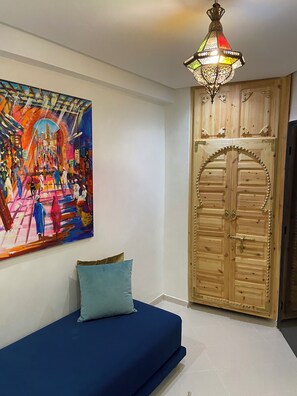 Interior - Charming apartment Riad 20 minutes from Marrakech (Tamensourt)