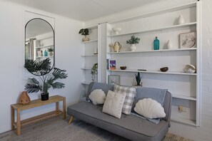 Apartment | Living room - Coastal Escape With Courtyard and Parking (Margate)