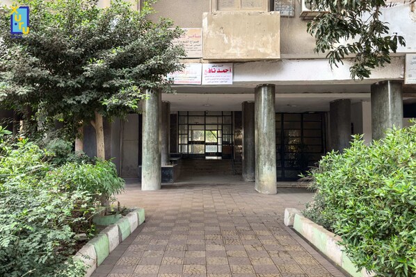 Apartamento básico | Detalhe da fachada