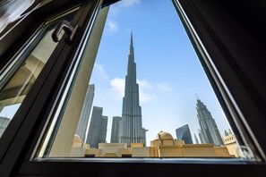 Interior - Unique Garden Apartment at Souk Al Bahar with Burj Khalifa view (Dubai)