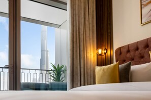 4 bedrooms, iron/ironing board, free WiFi, bed sheets - Durrani Homes - Majestic 4BR at Downtown Views (Dubai)