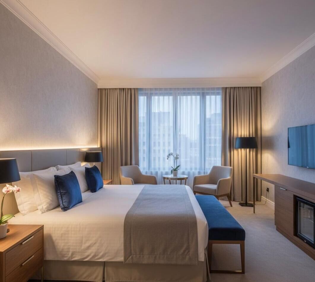 In-room safe, soundproofing, iron/ironing board, free WiFi