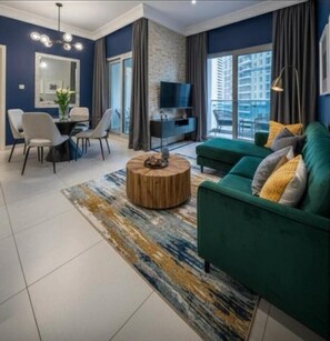 Living area - ROYAL ALAA HOTEL APARTMENT (Dubai)