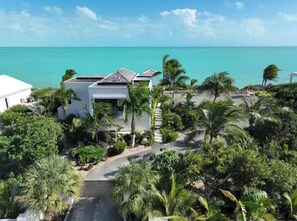 Property grounds - Oceanfront Luxury Villa with Turquoise Views Private Beachfront Retreat (Long Bay Hills)