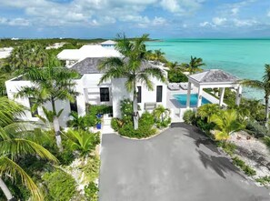 Exterior - Oceanfront Luxury Villa with Turquoise Views Private Beachfront Retreat (Long Bay Hills)